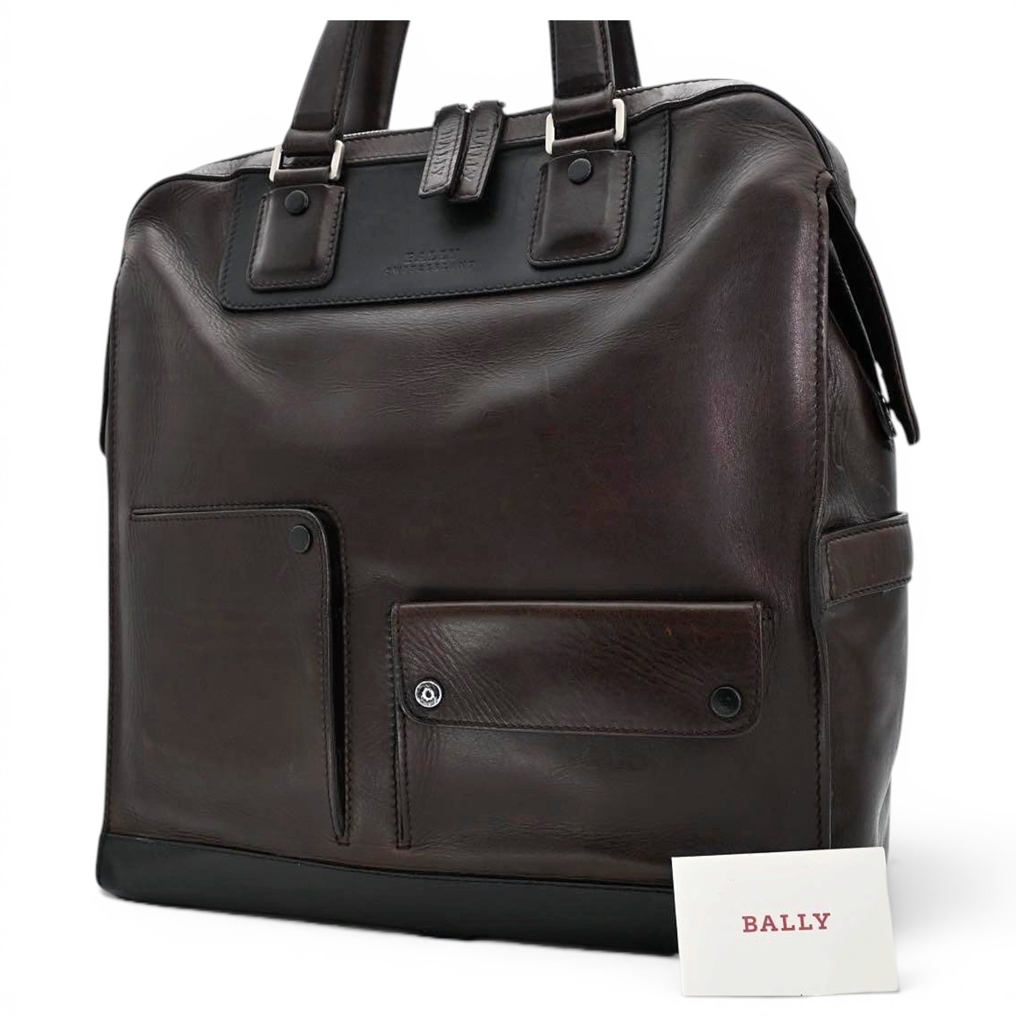 Bally Leather tote