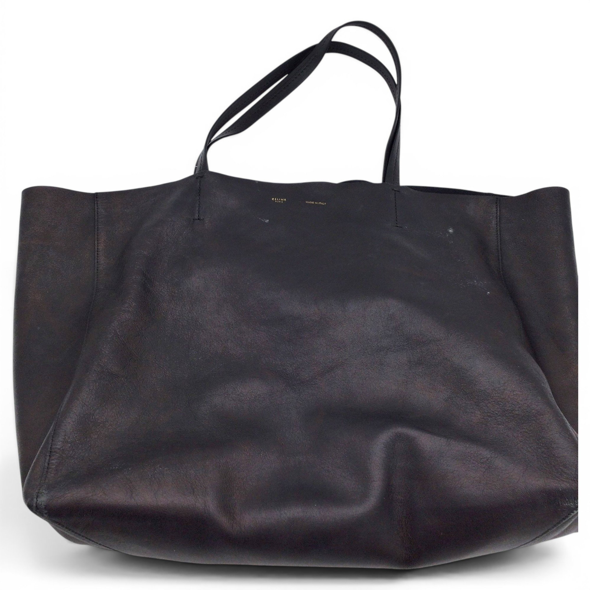 Vegan leather tote