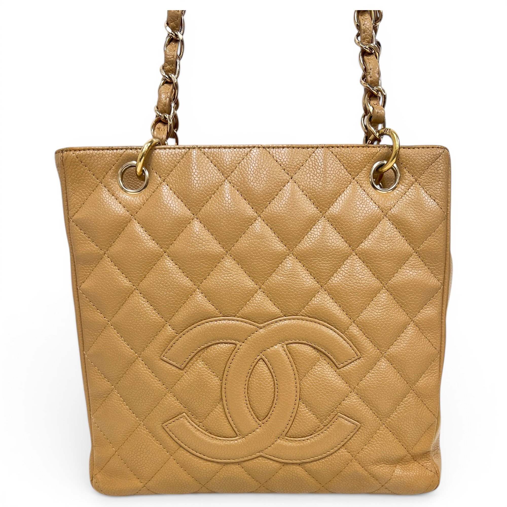 Petite Shopping Tote leather handbag