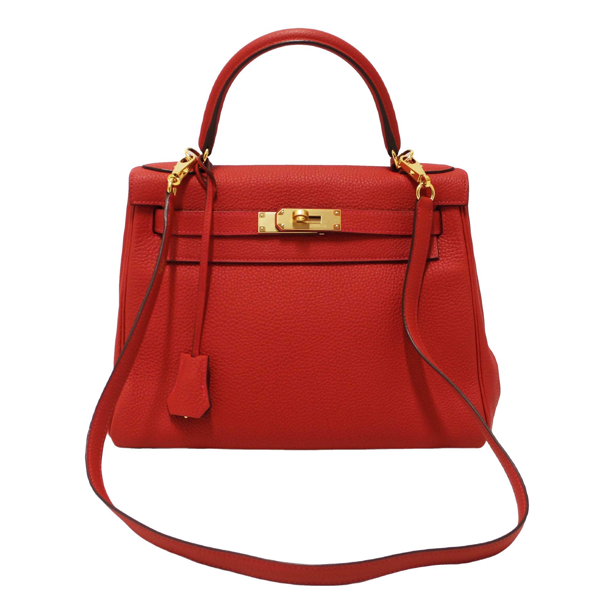 Kelly 28 leather handbag