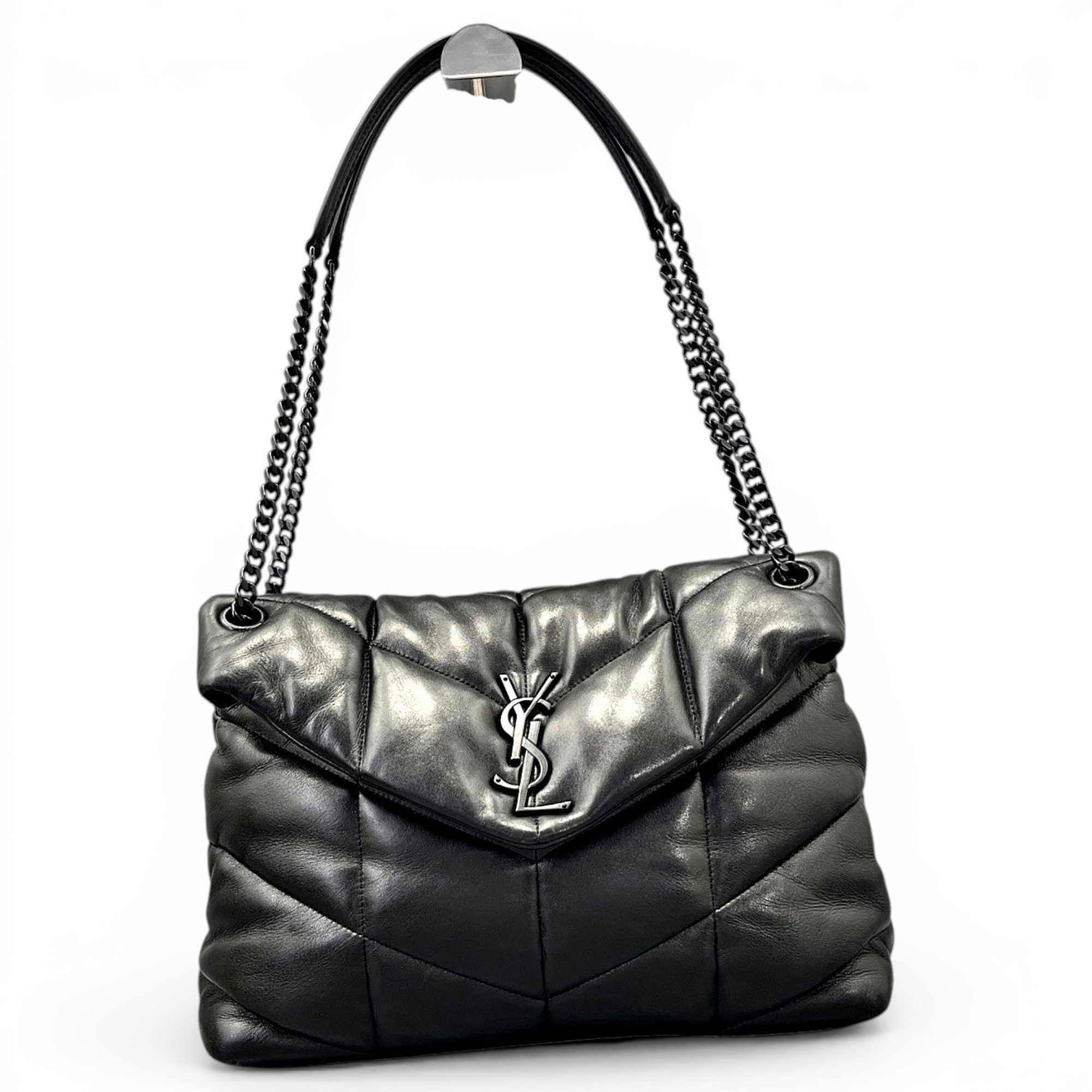 Loulou Puffer leather handbag