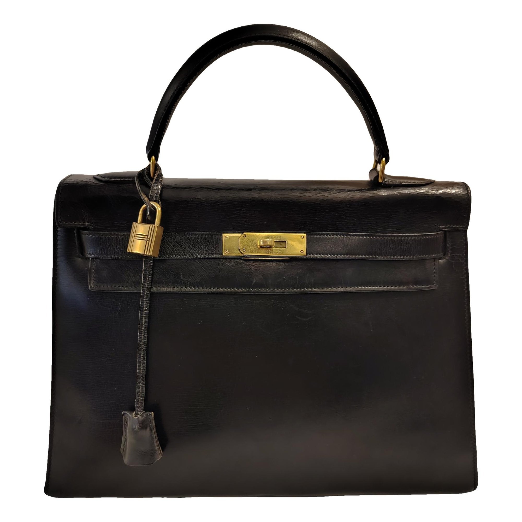 Kelly 32 leather handbag