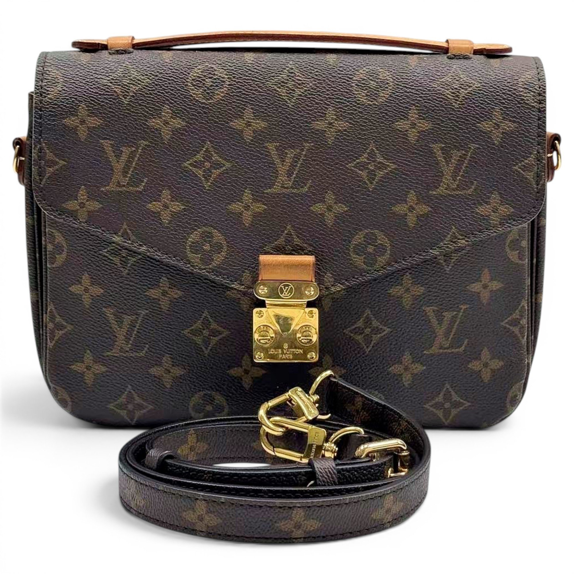 Metis leather crossbody bag