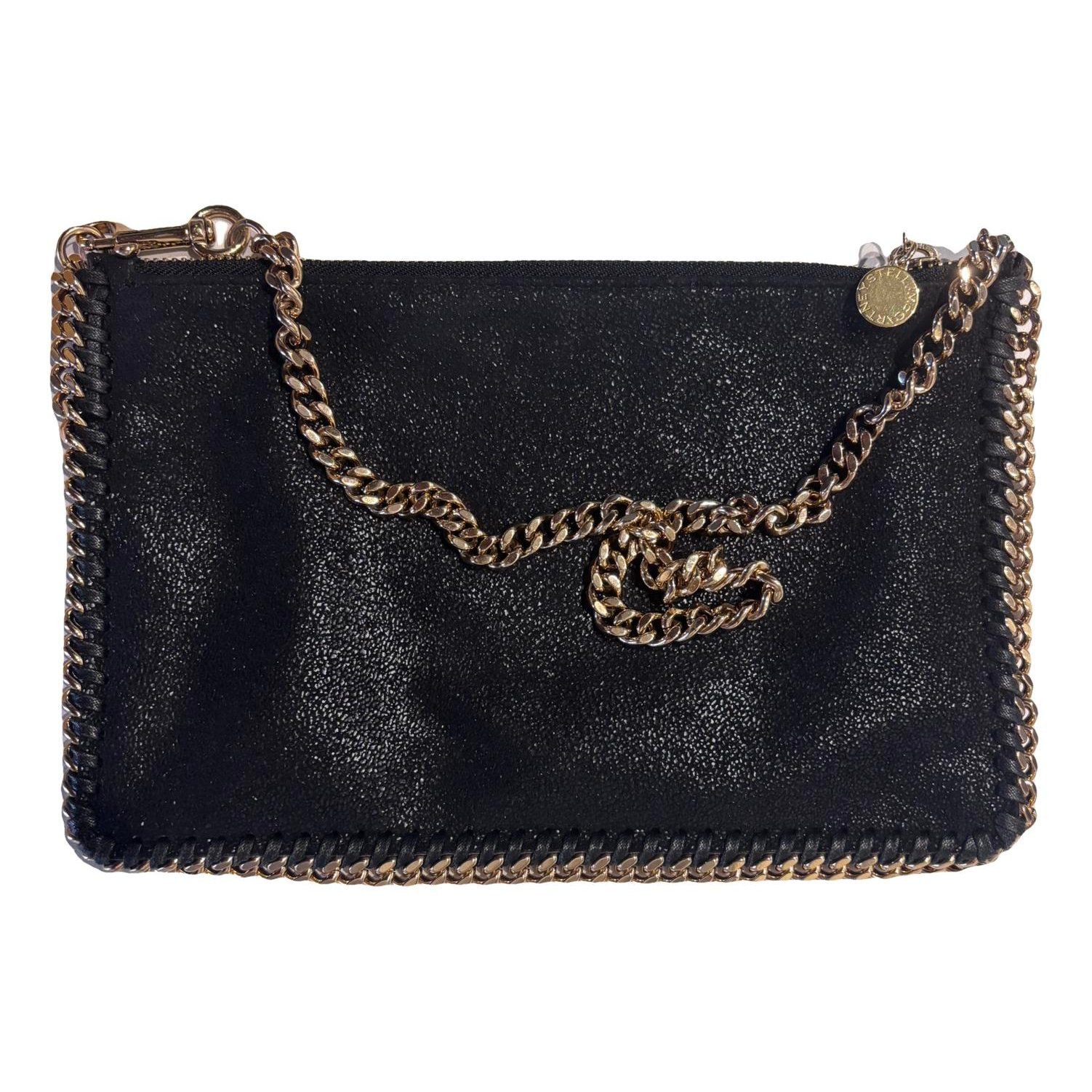 Stella McCartney Falabella vegan leather clutch bag