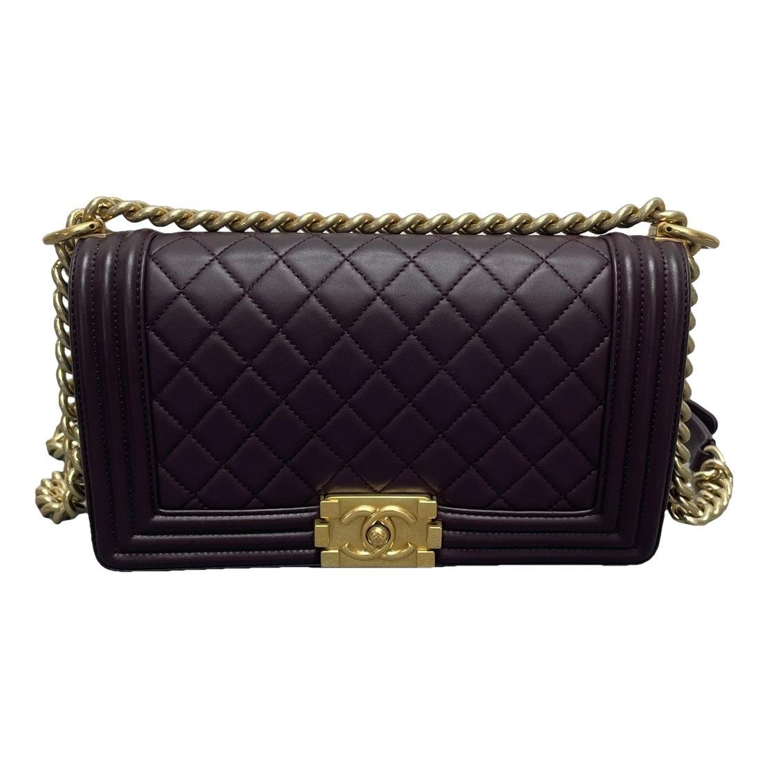 Boy leather crossbody bag