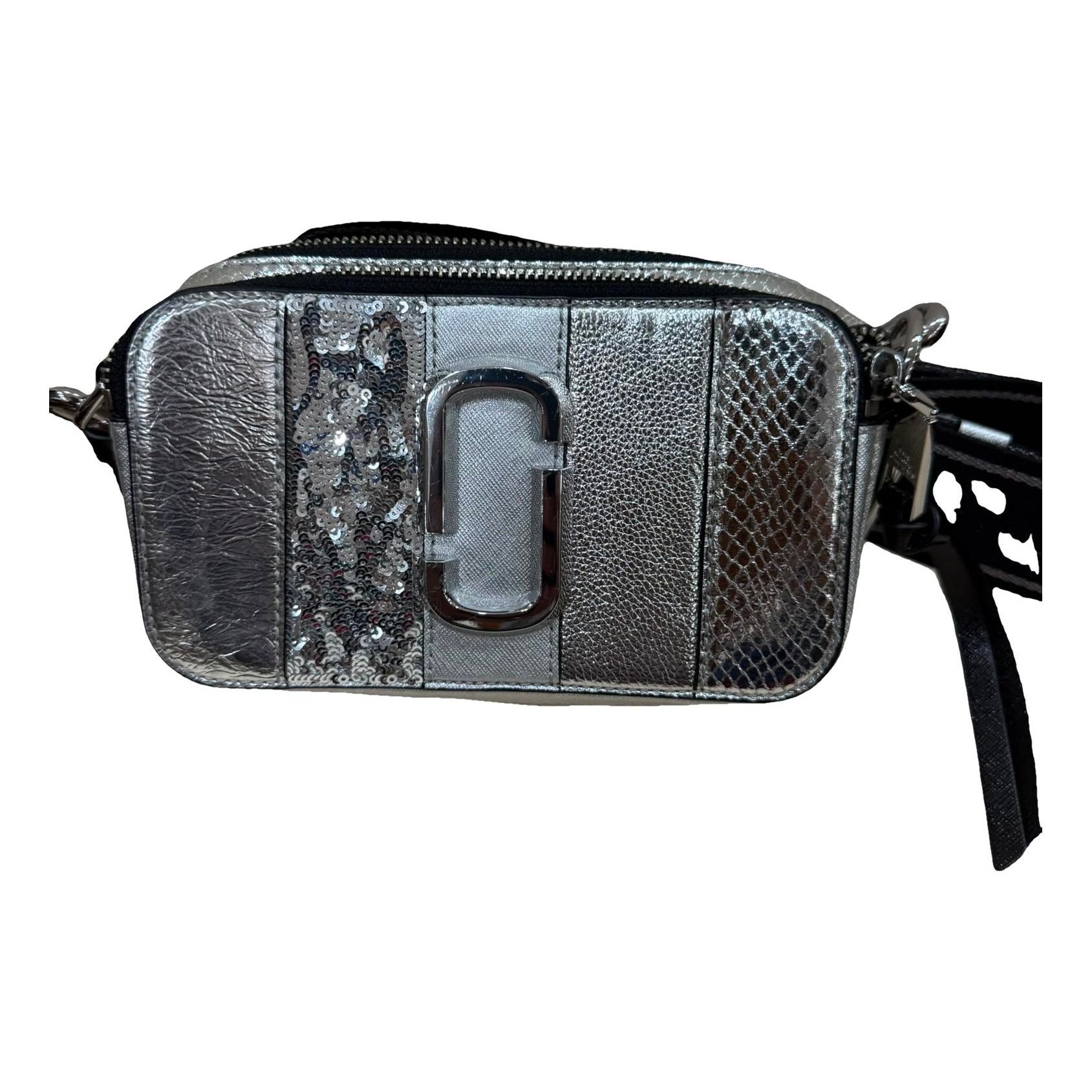 Snapshot leather crossbody bag