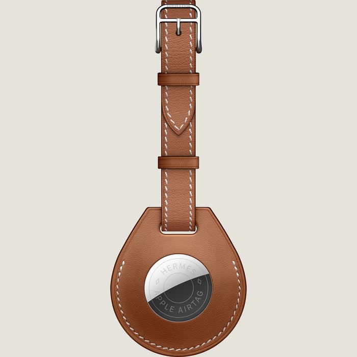 Apple AirTag Hermès luggage tag