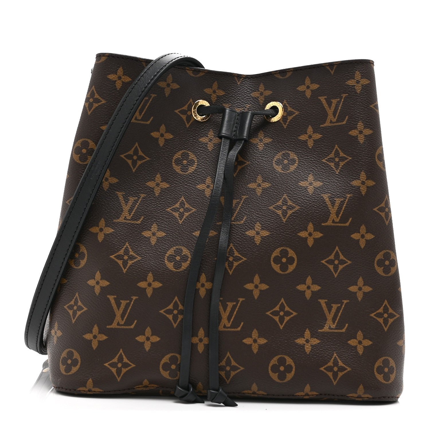 Louis Vuitton Louis Vuitton Monogram Neonoe MM Black