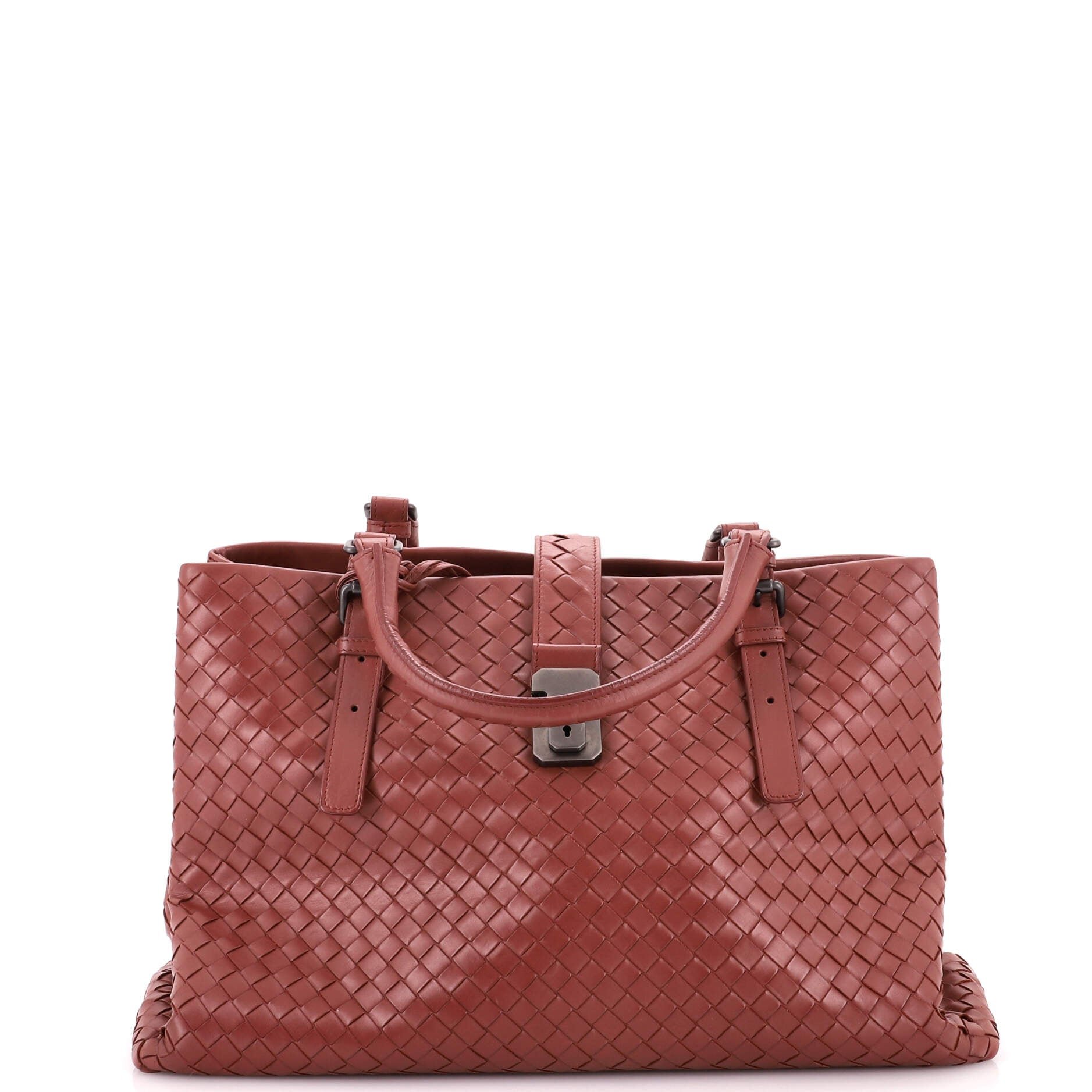 Roma Bag Intrecciato Nappa Medium