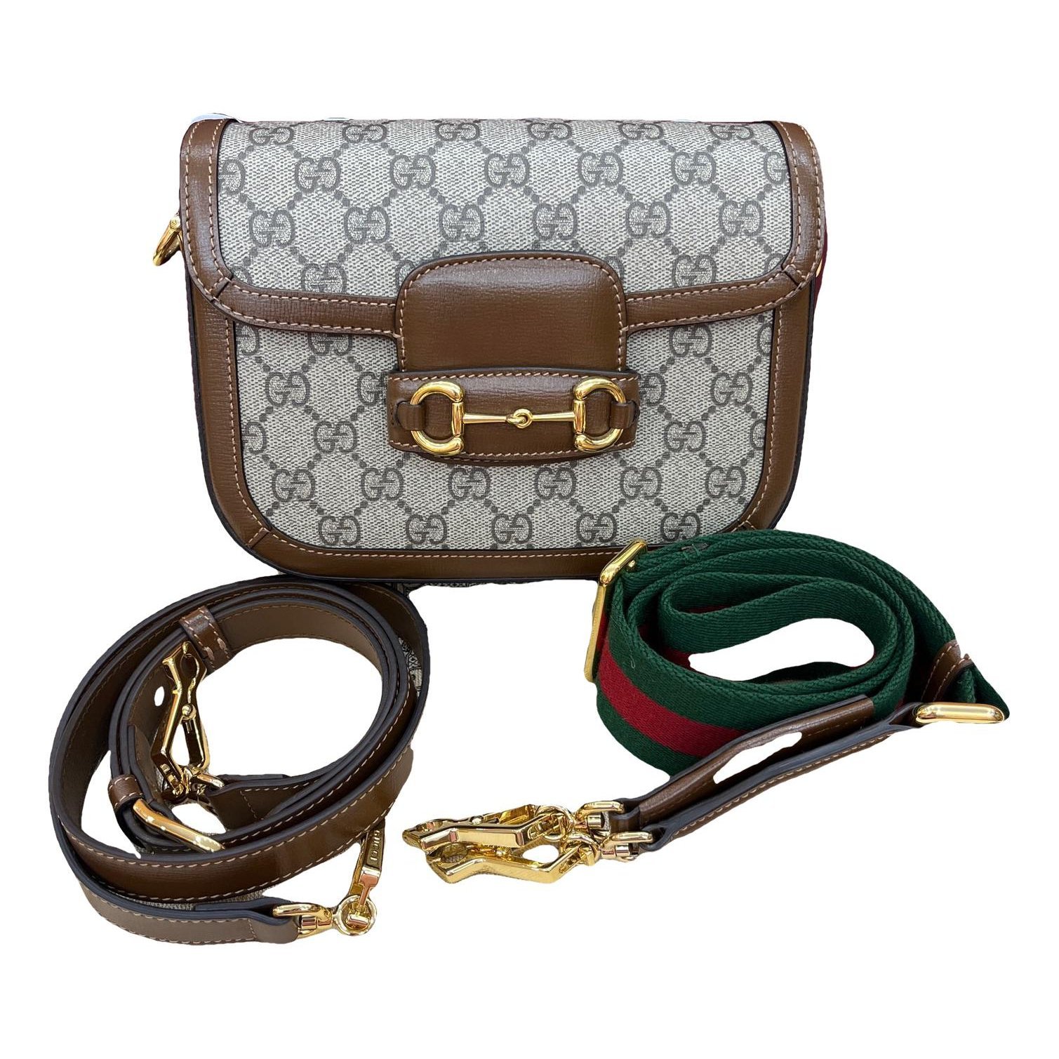 Horsebit 1955 Flap cloth handbag
