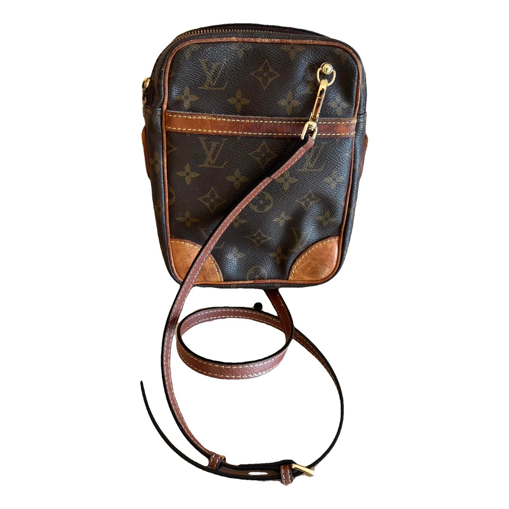 Danube leather crossbody bag
