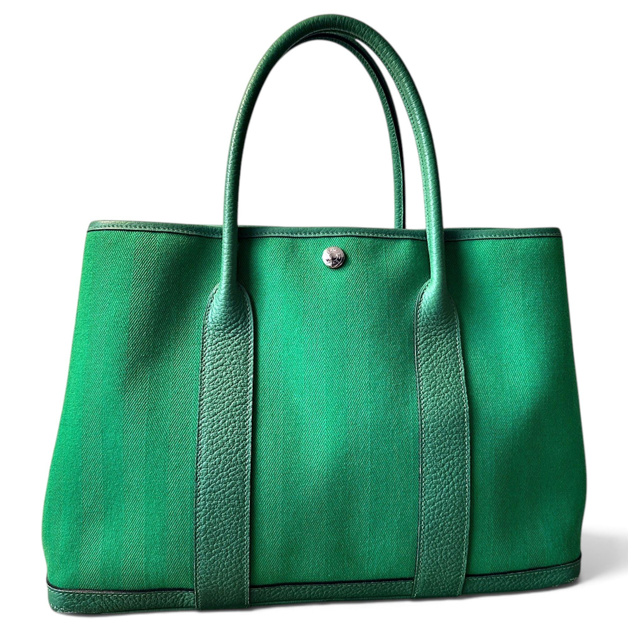Garden Party leather handbag