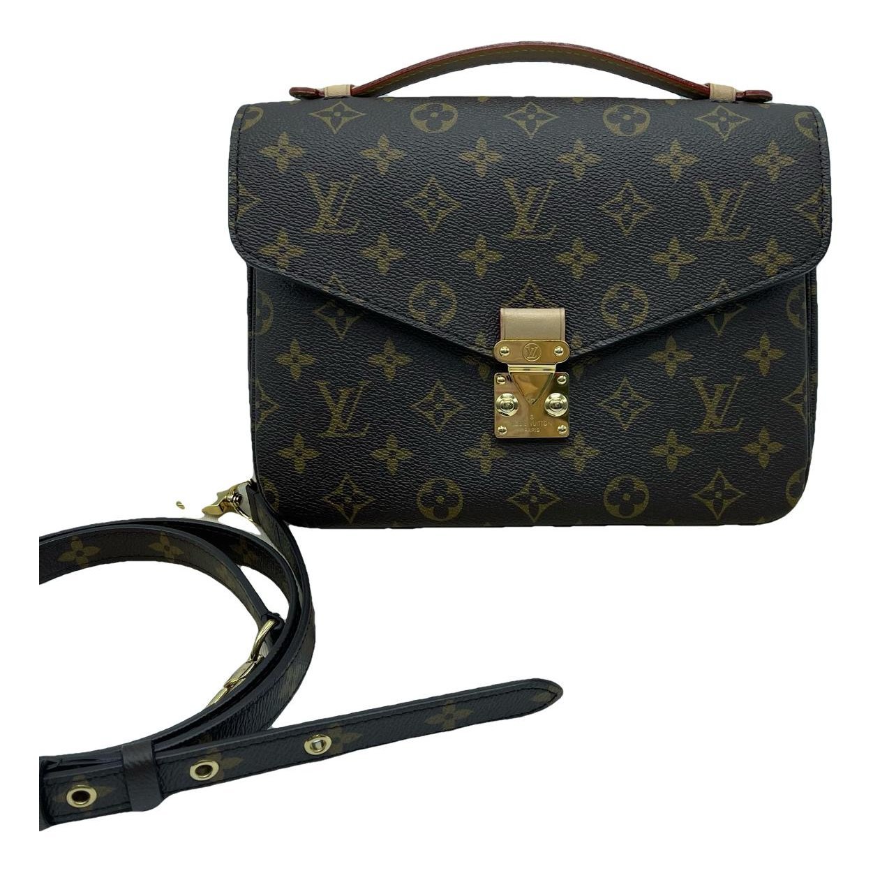 Metis leather crossbody bag