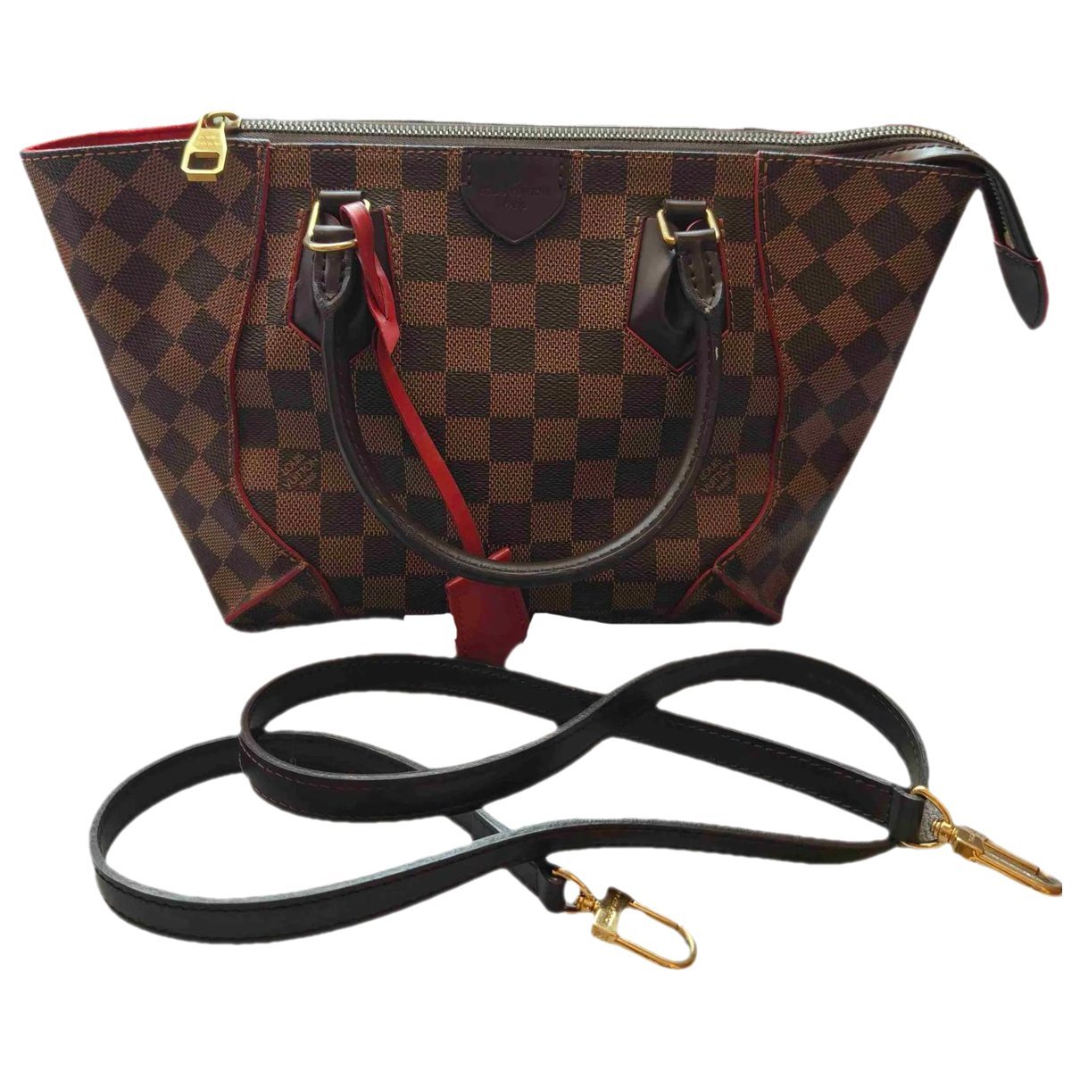 Caissa vinyl handbag
