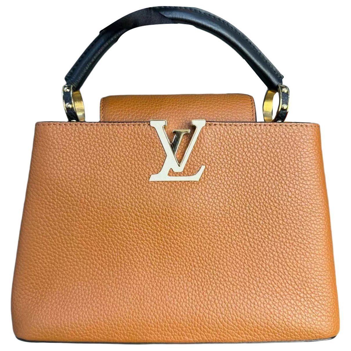 Capucines leather handbag