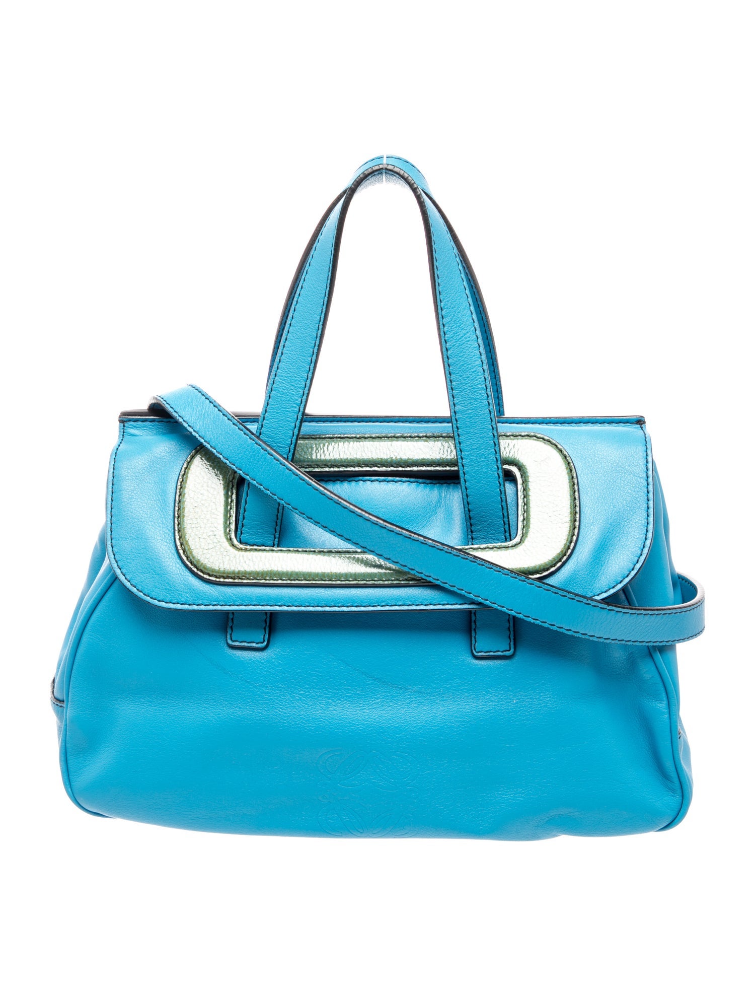 Loewe Leather Shoulder Bag Vintage
