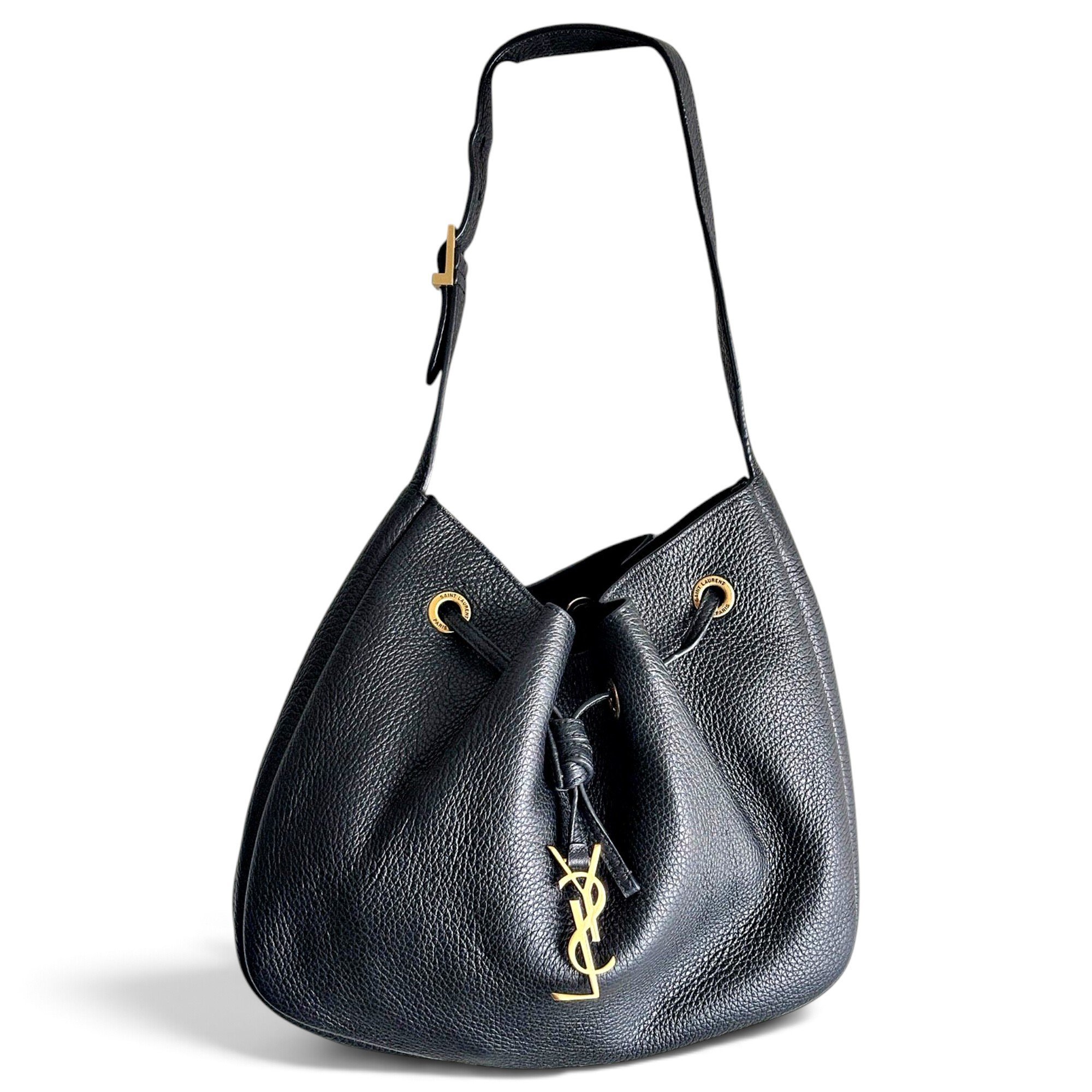 Saint Laurent Paris VII leather bag