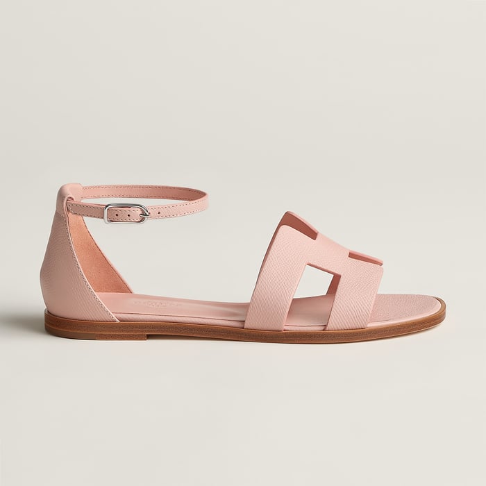 Rose Pâle Santorini Sandal
