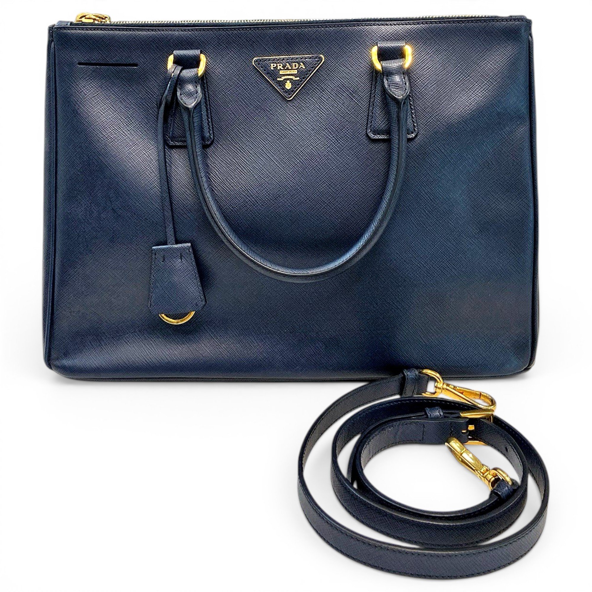 Galleria leather handbag