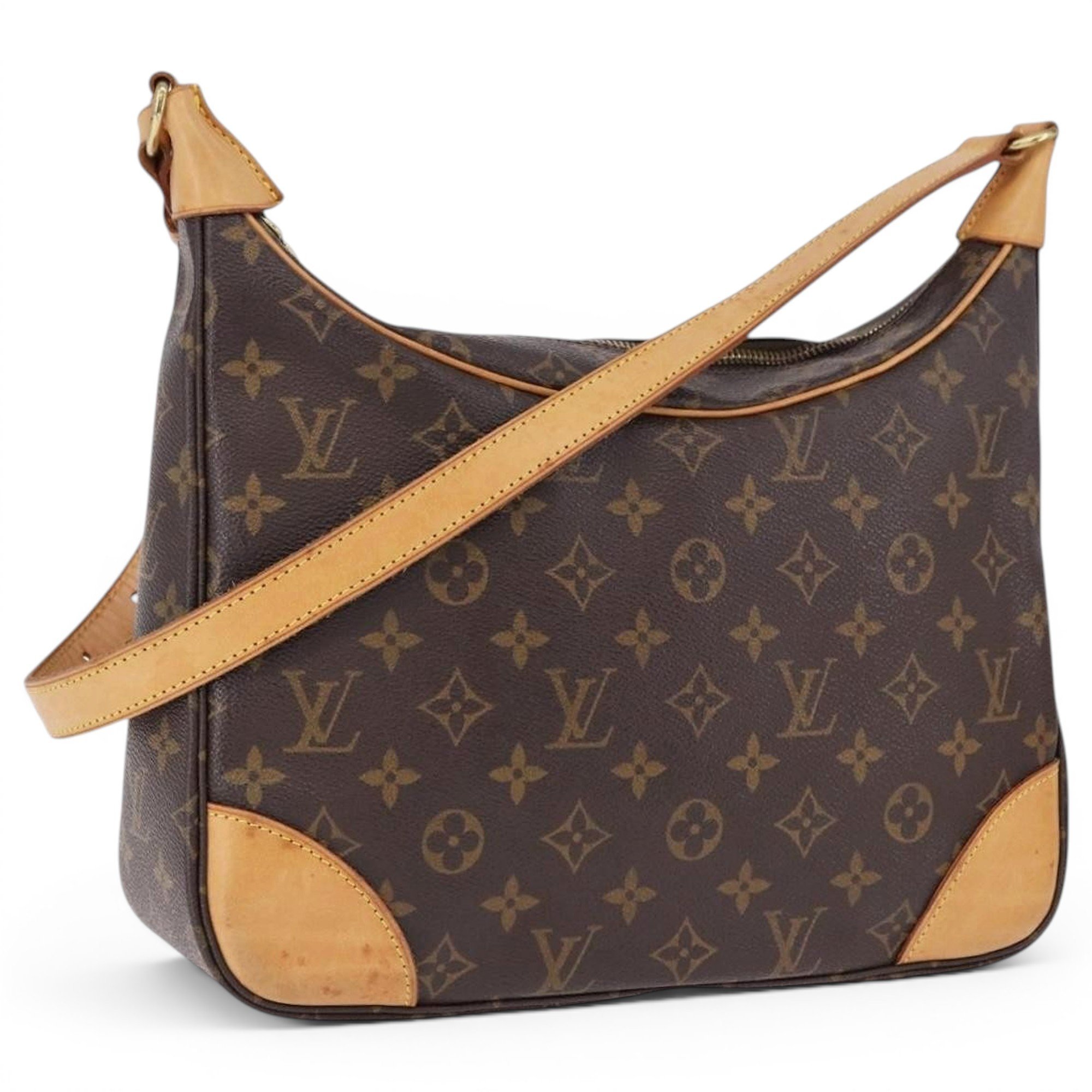 Louis Vuitton Boulogne leather handbag