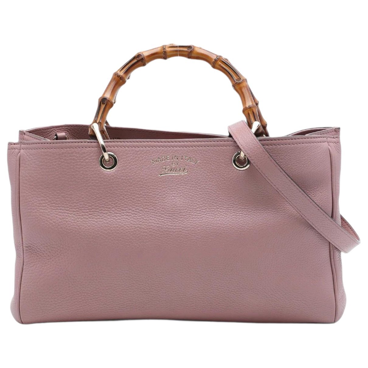Bamboo leather satchel