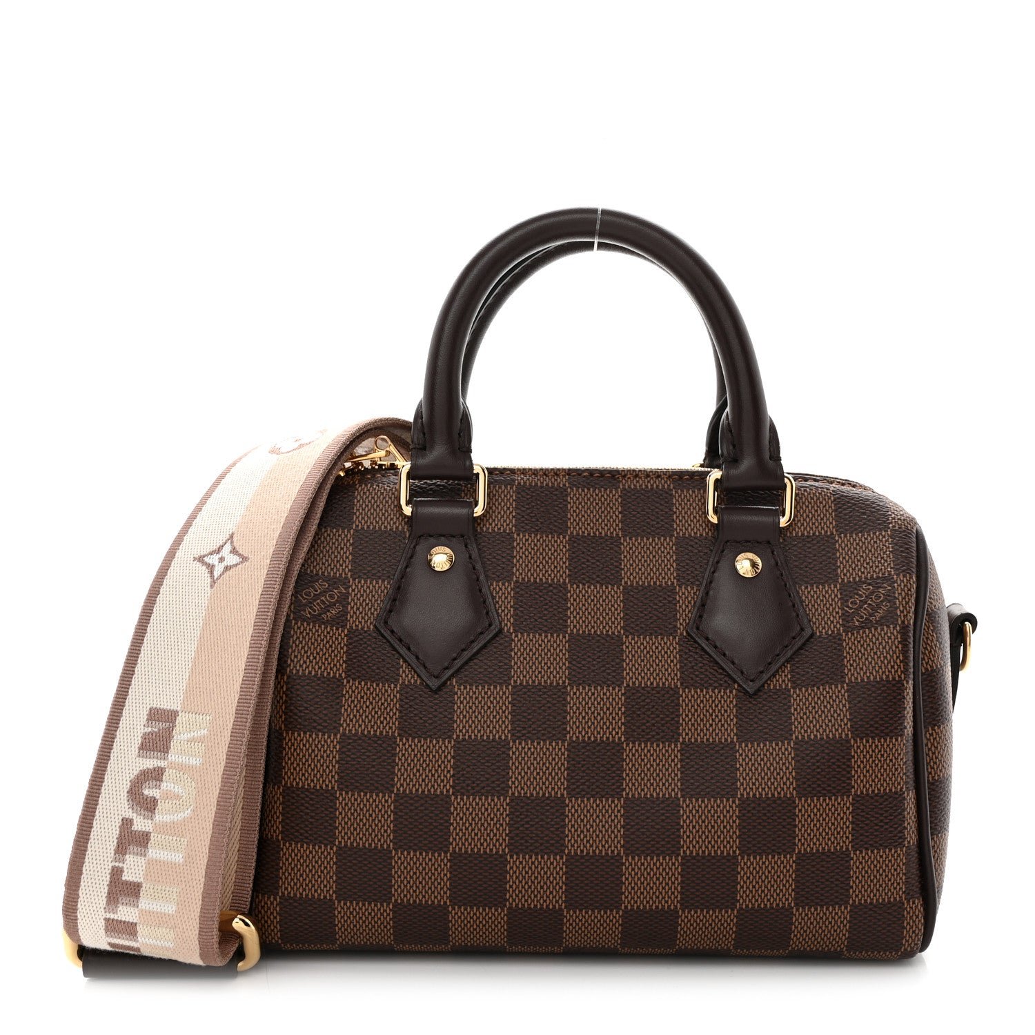Louis Vuitton Damier Ebene Speedy Bandouliere 20
