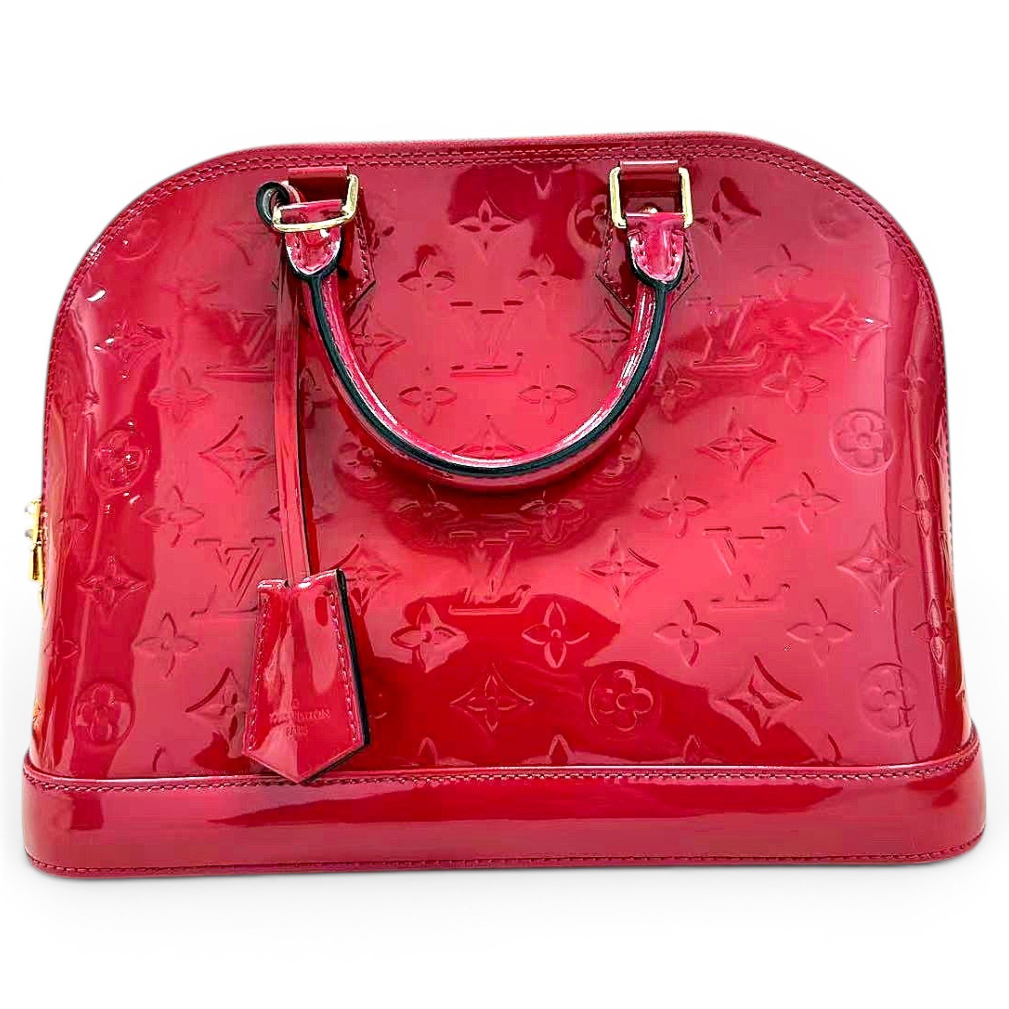 Alma patent leather handbag