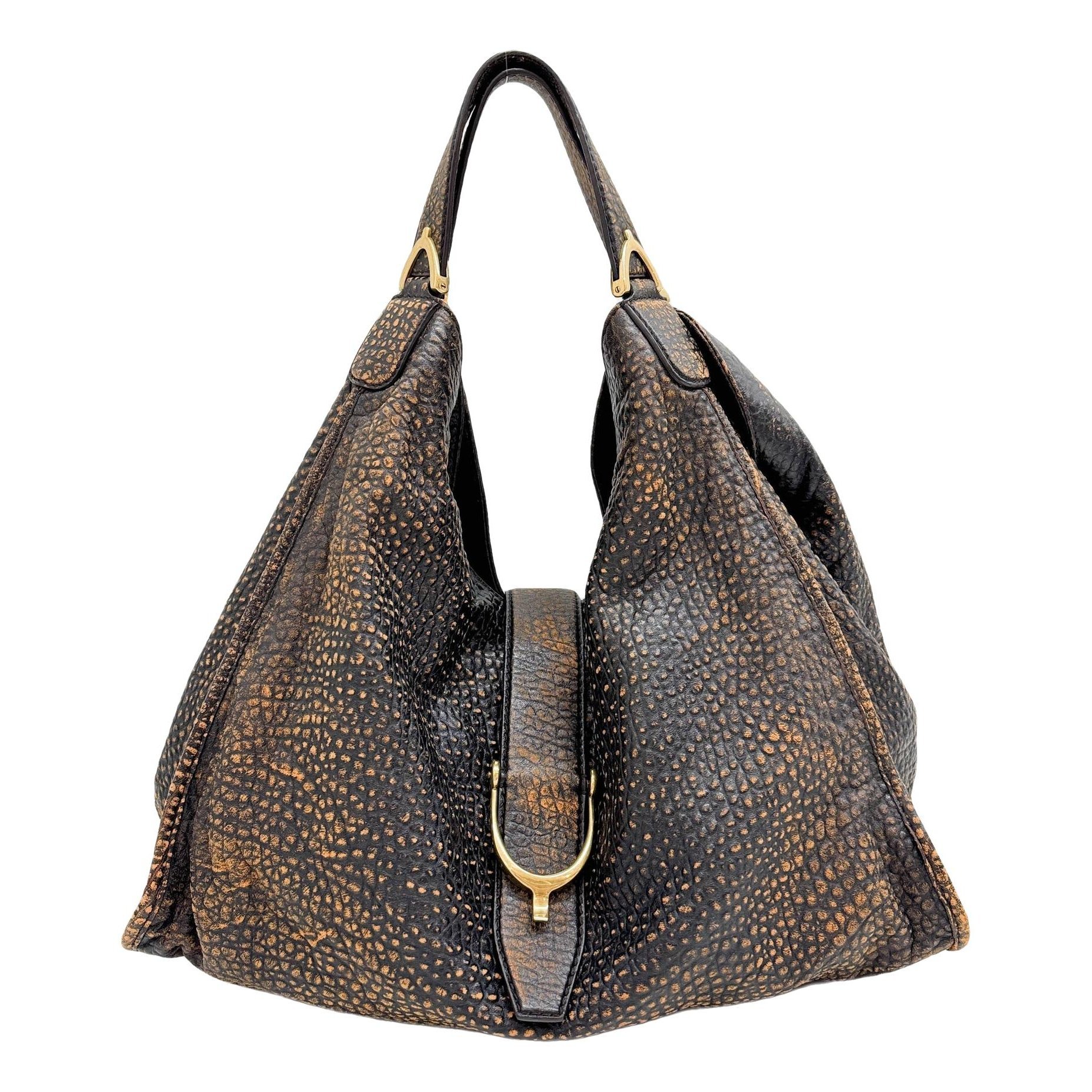Stirrup leather handbag
