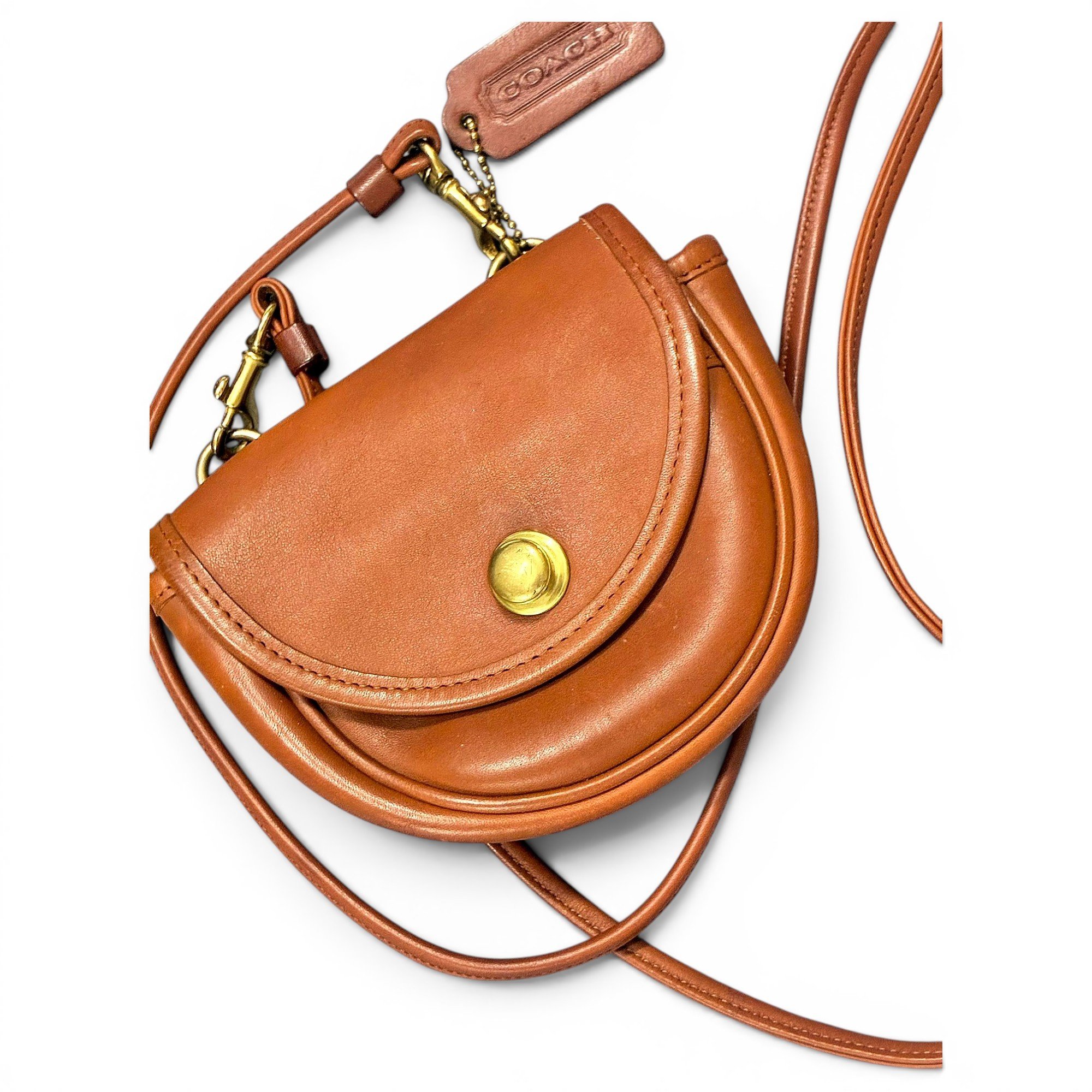Leather mini bag