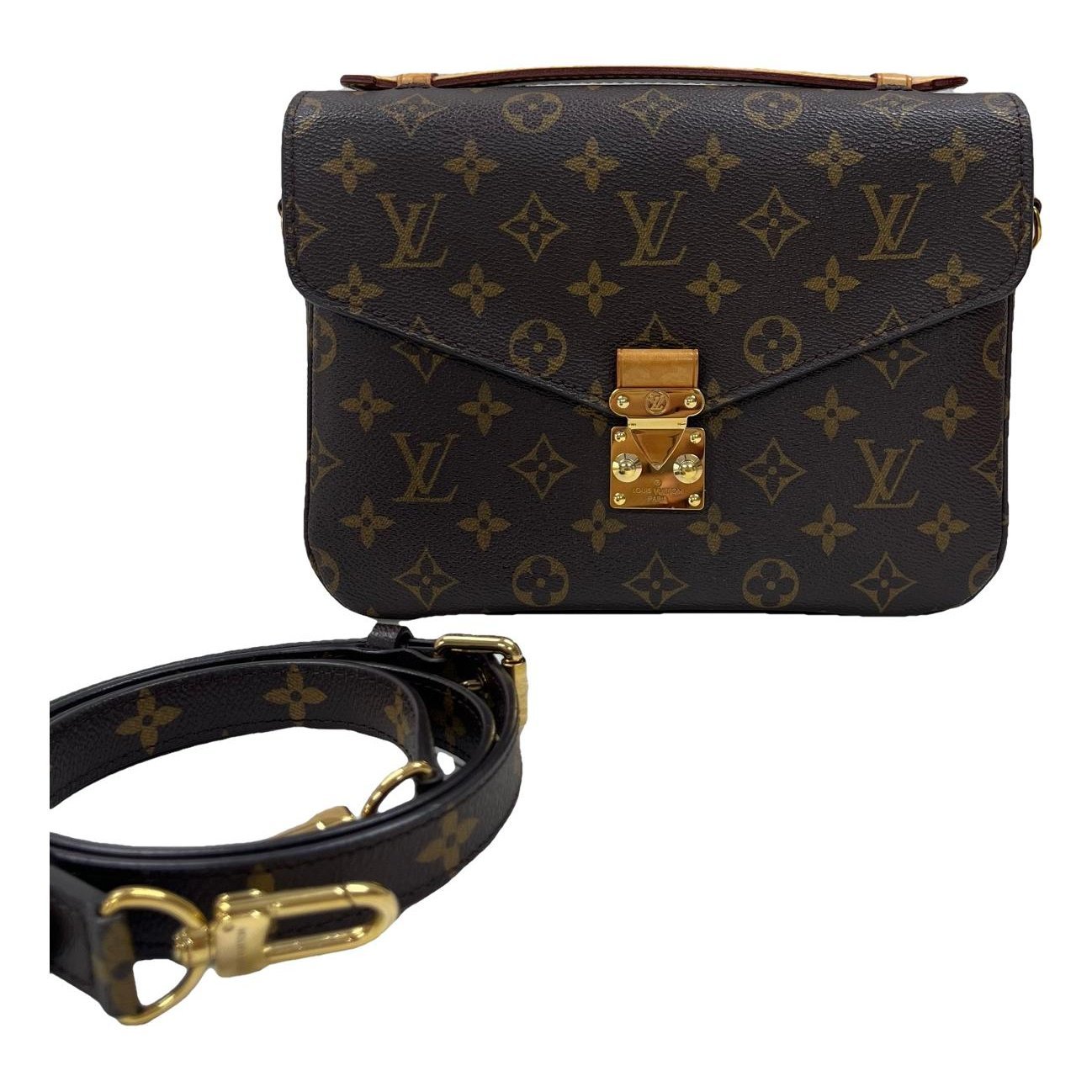 Metis leather handbag