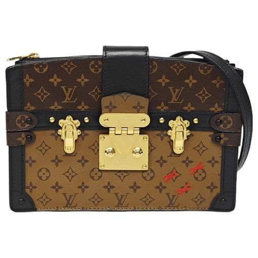 City Trunk leather crossbody bag
