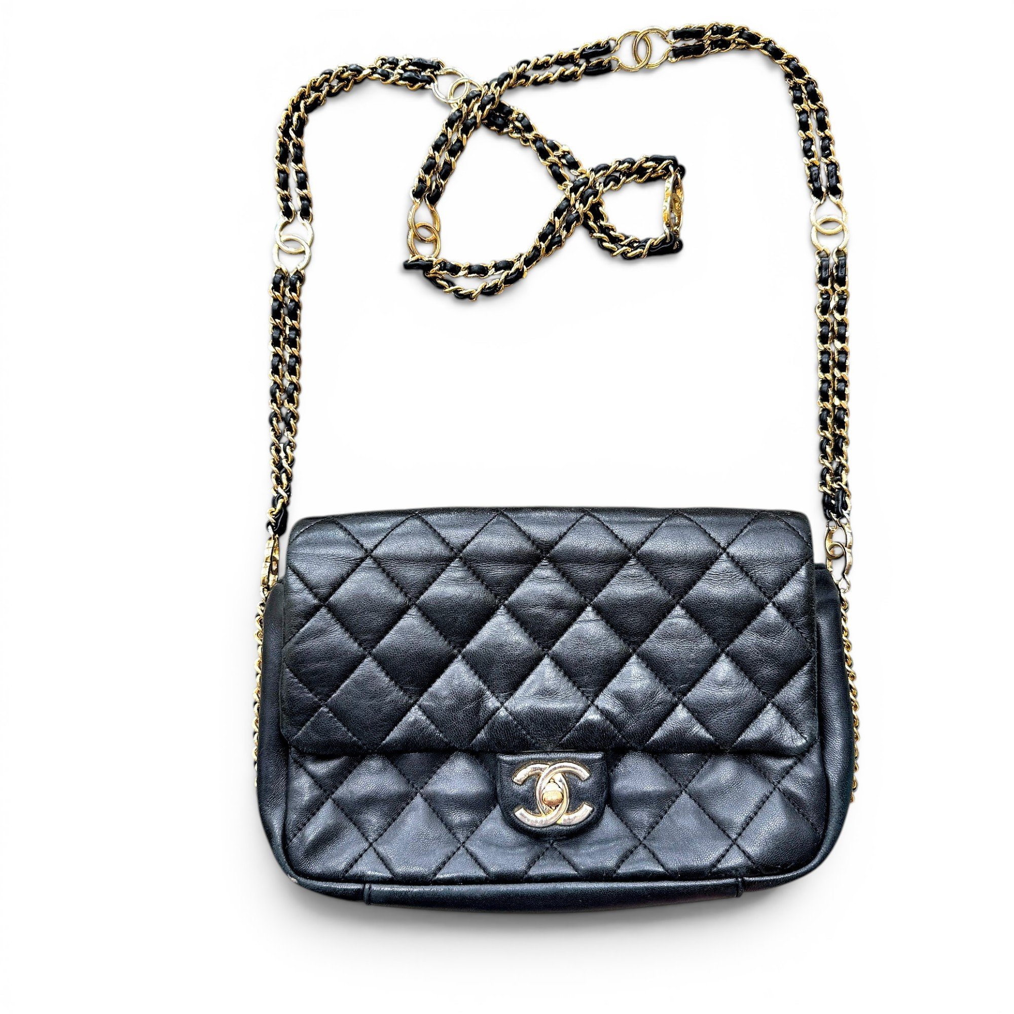 Chanel Wallet On Chain leather crossbody bag