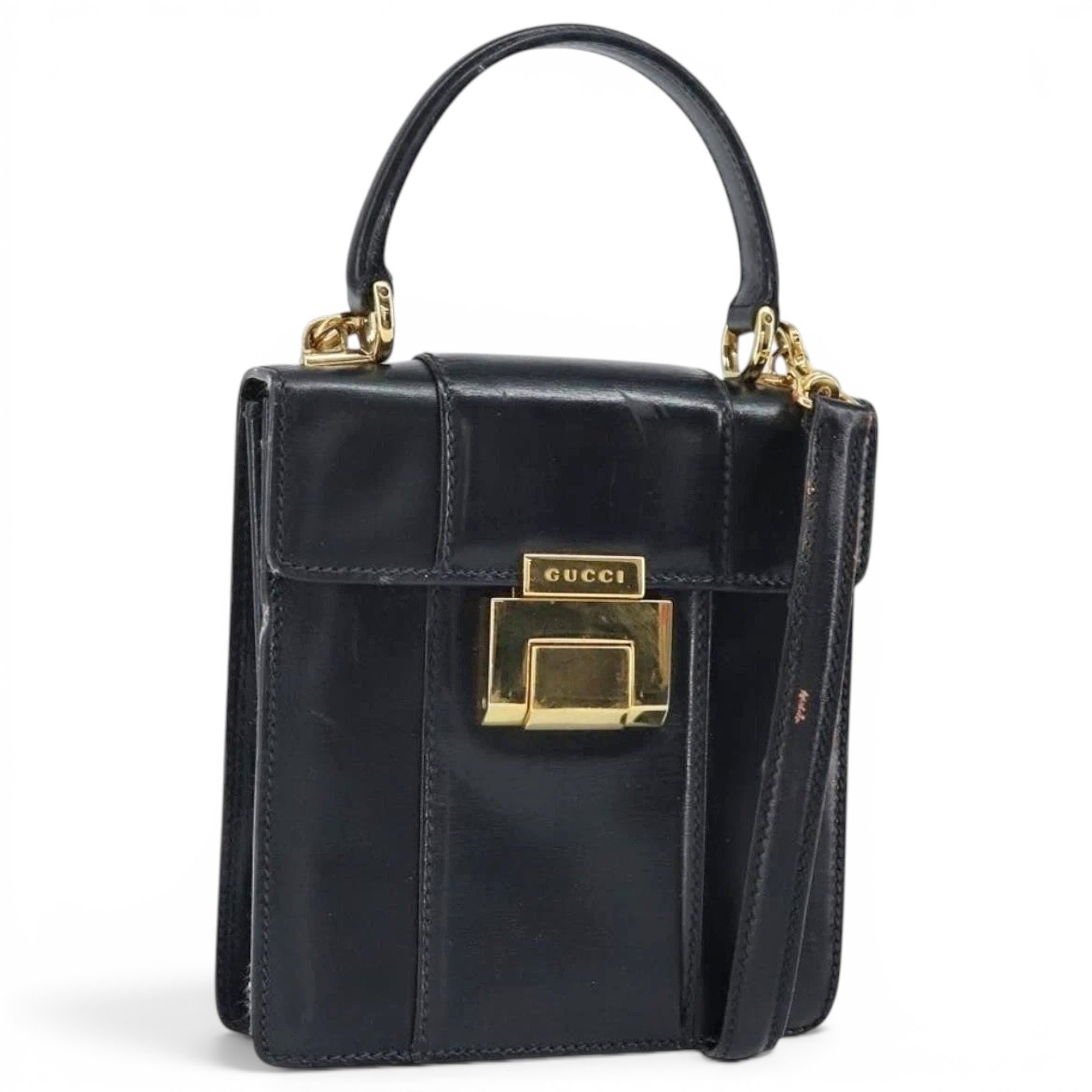 Leather handbag