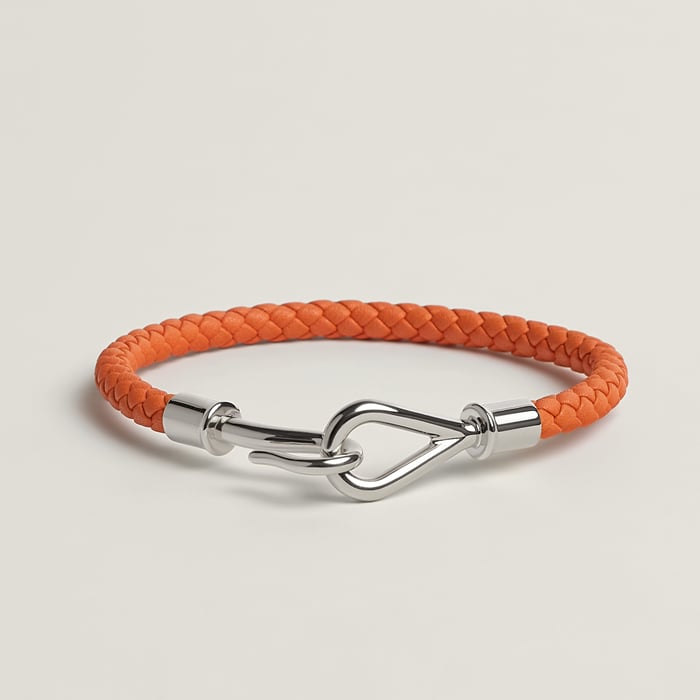 Orange Jumbo H Bracelet