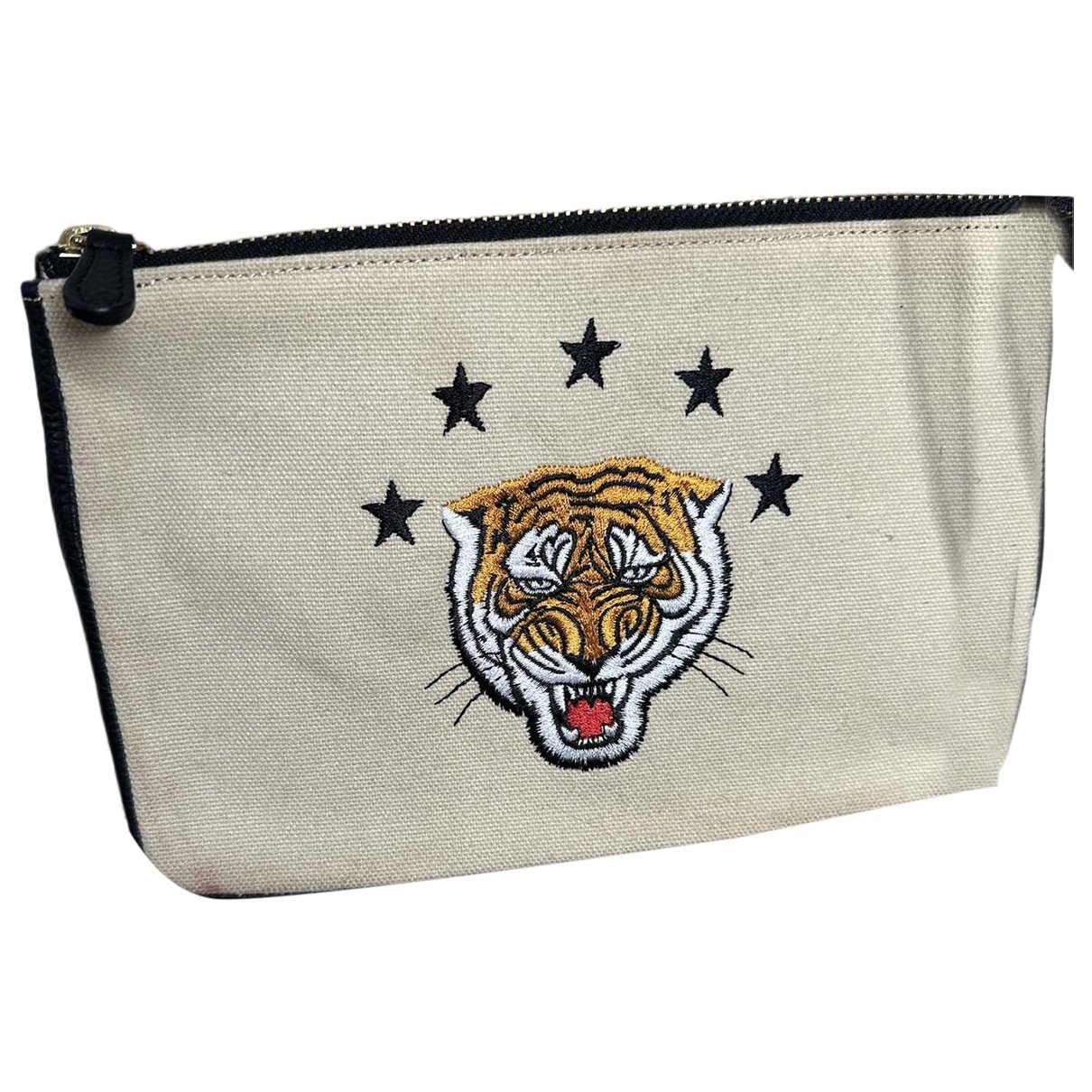 Sandro Leather clutch bag