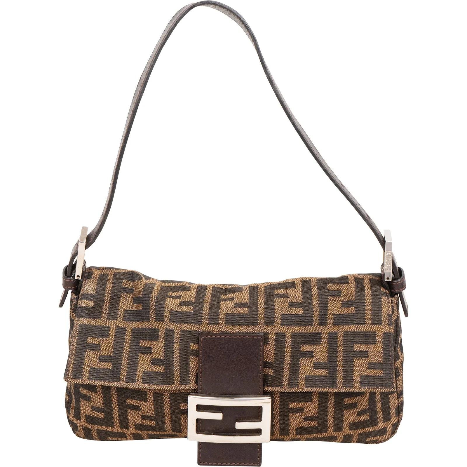 Baguette leather handbag