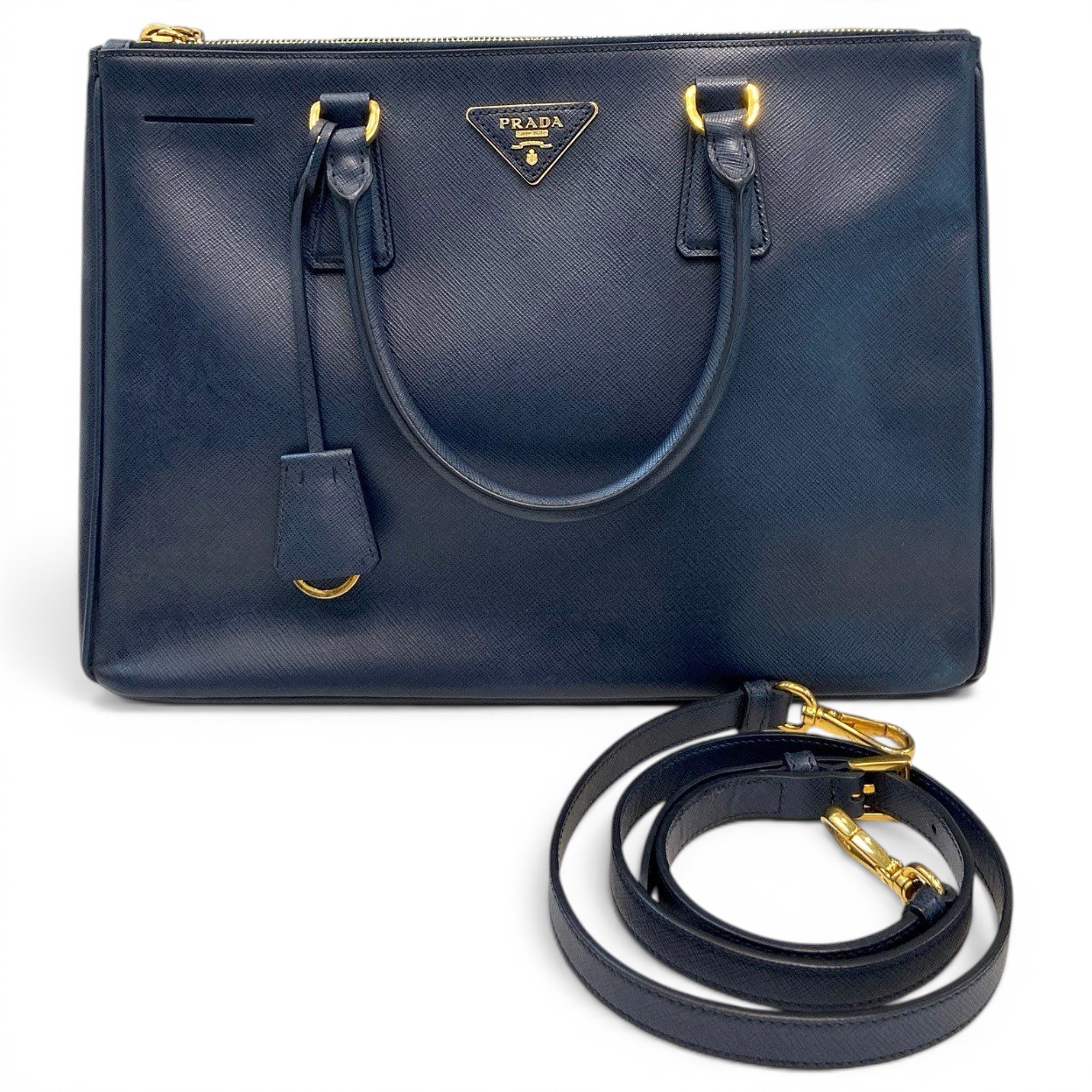 Galleria leather handbag