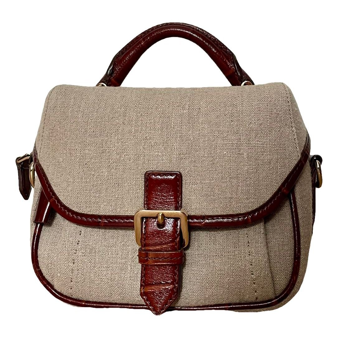Linen handbag
