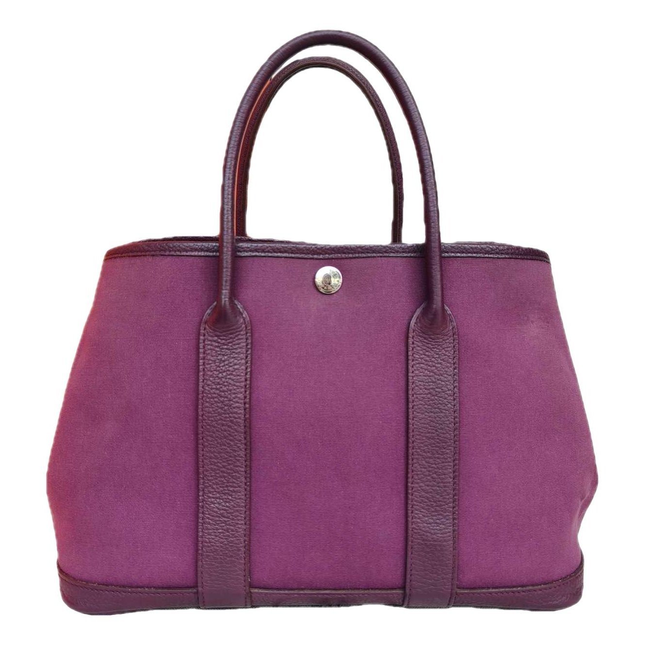 Garden Party leather handbag