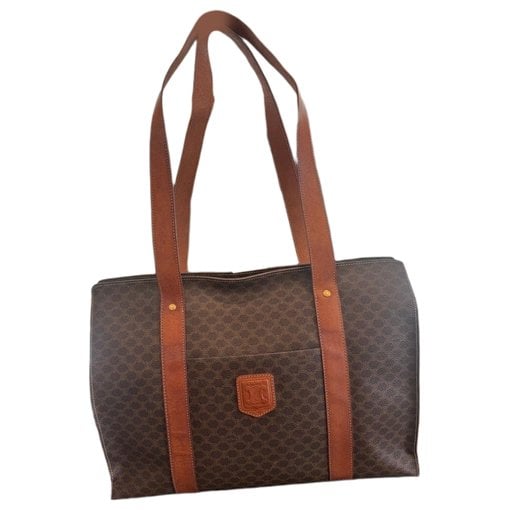 Leather tote