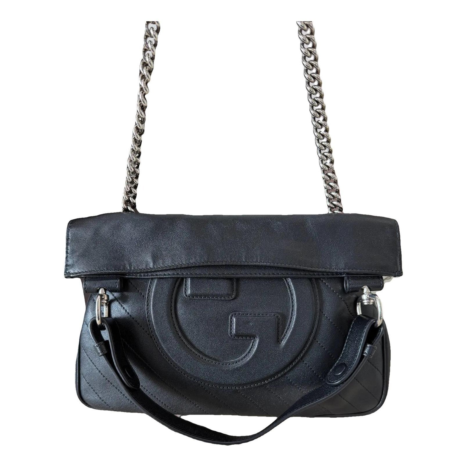 Soho Top Handle leather handbag