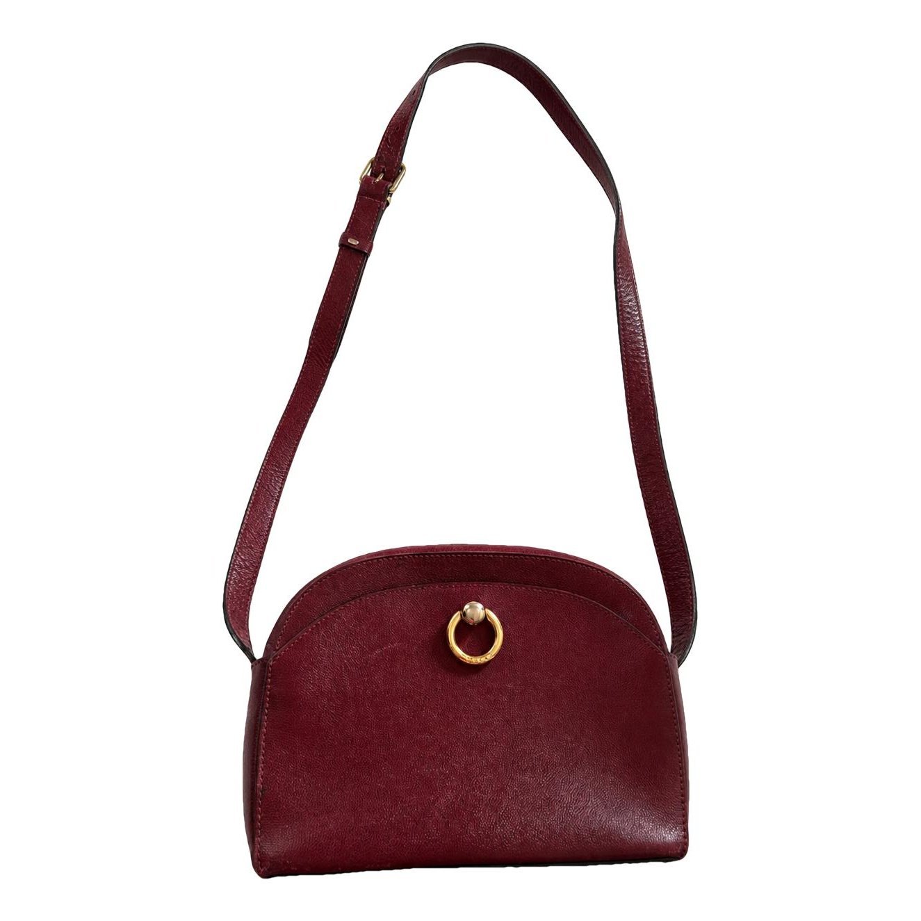 Classic leather crossbody bag