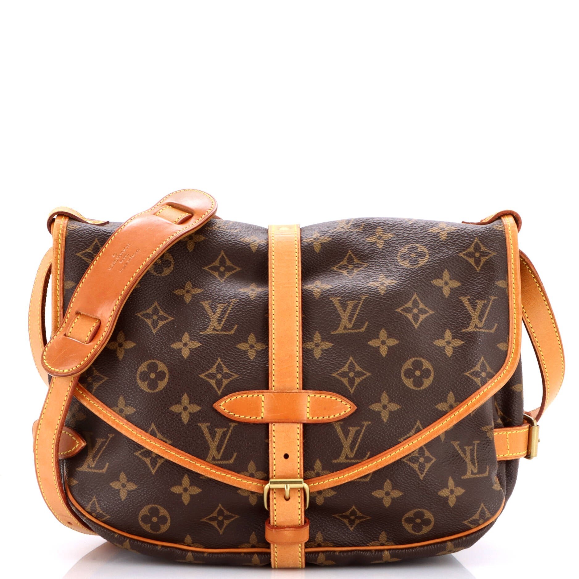 Saumur Handbag Monogram Canvas 30