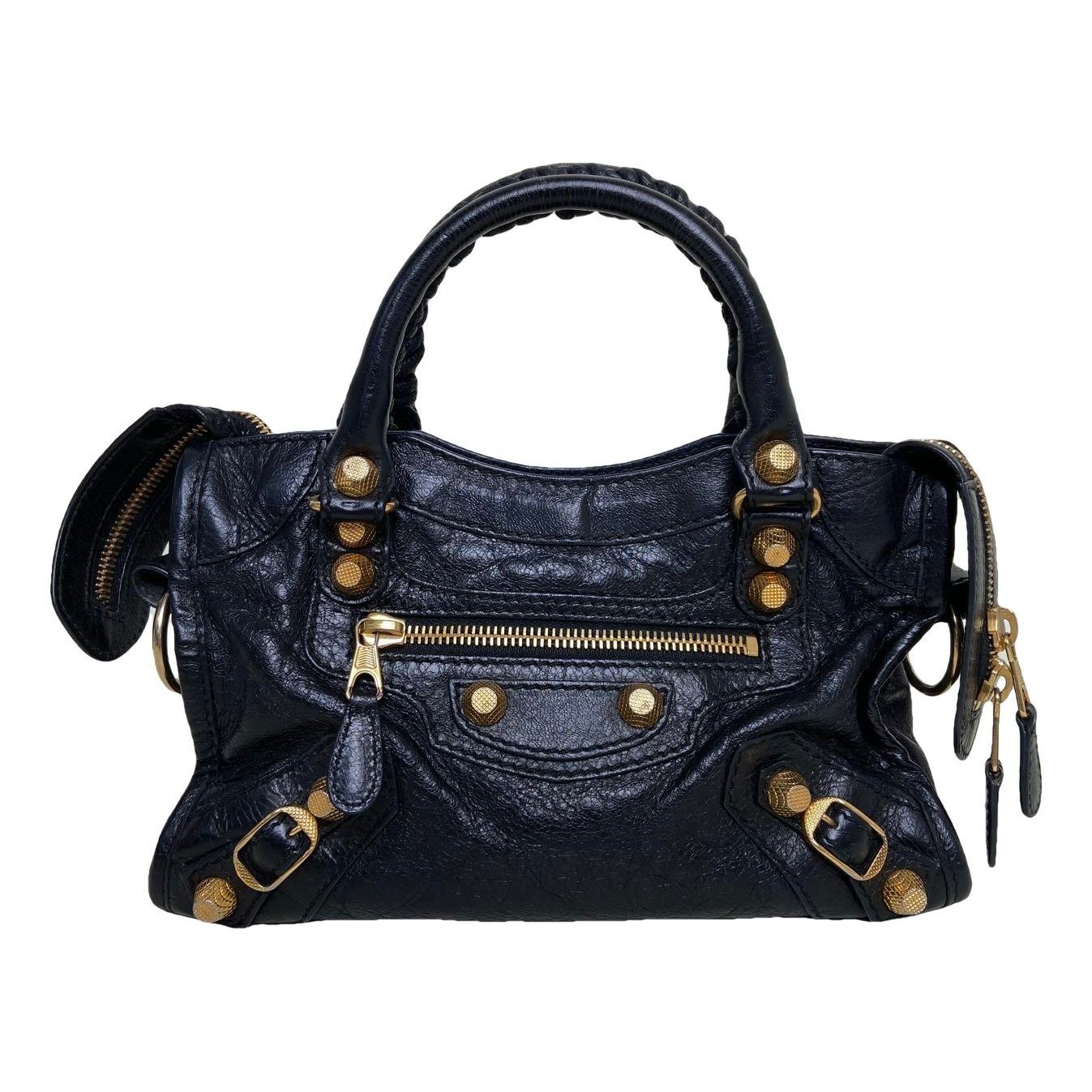 Leather handbag
