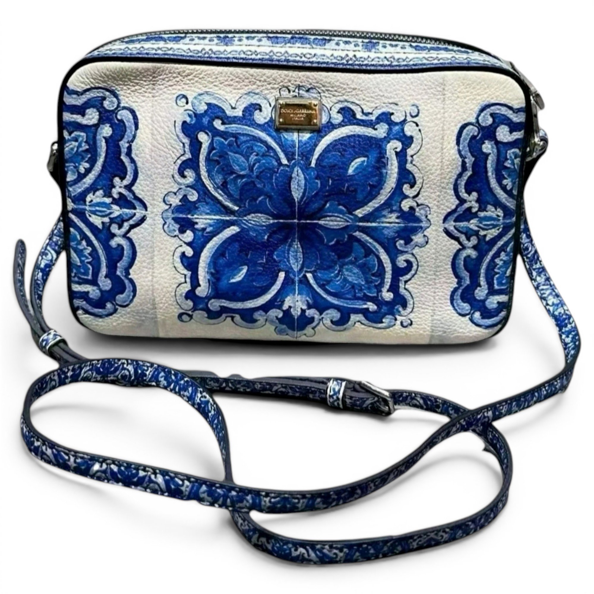 Dolce & Gabbana DG Girls leather clutch bag