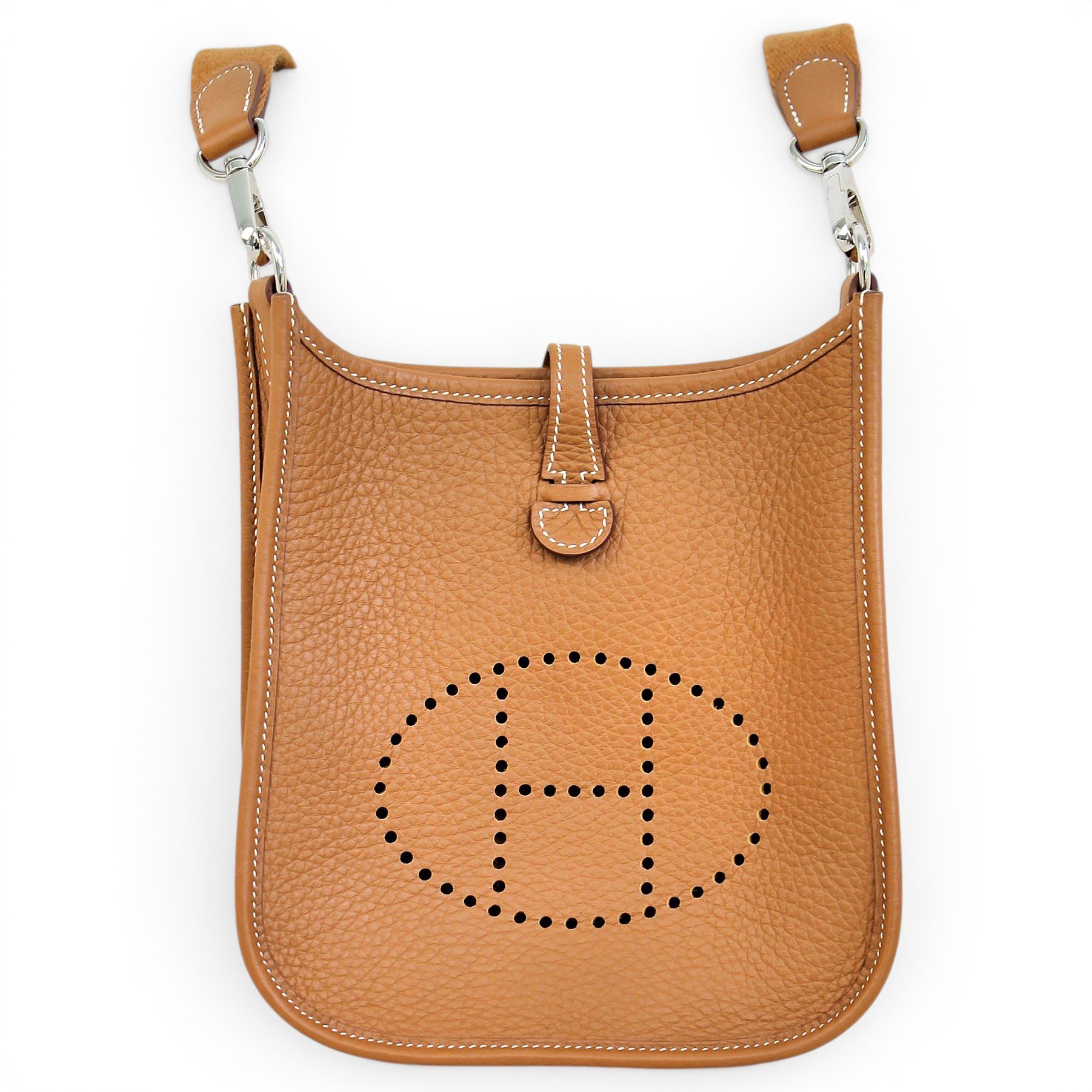 Evelyne leather crossbody bag
