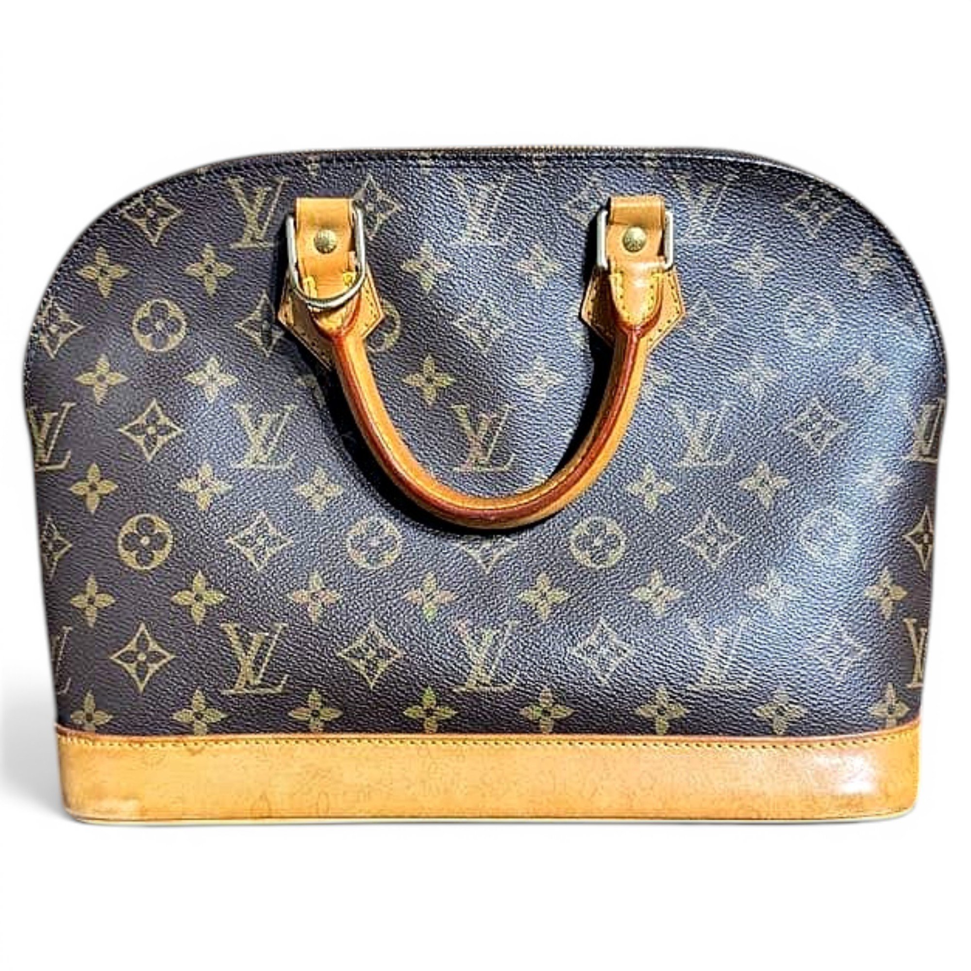 Alma leather handbag