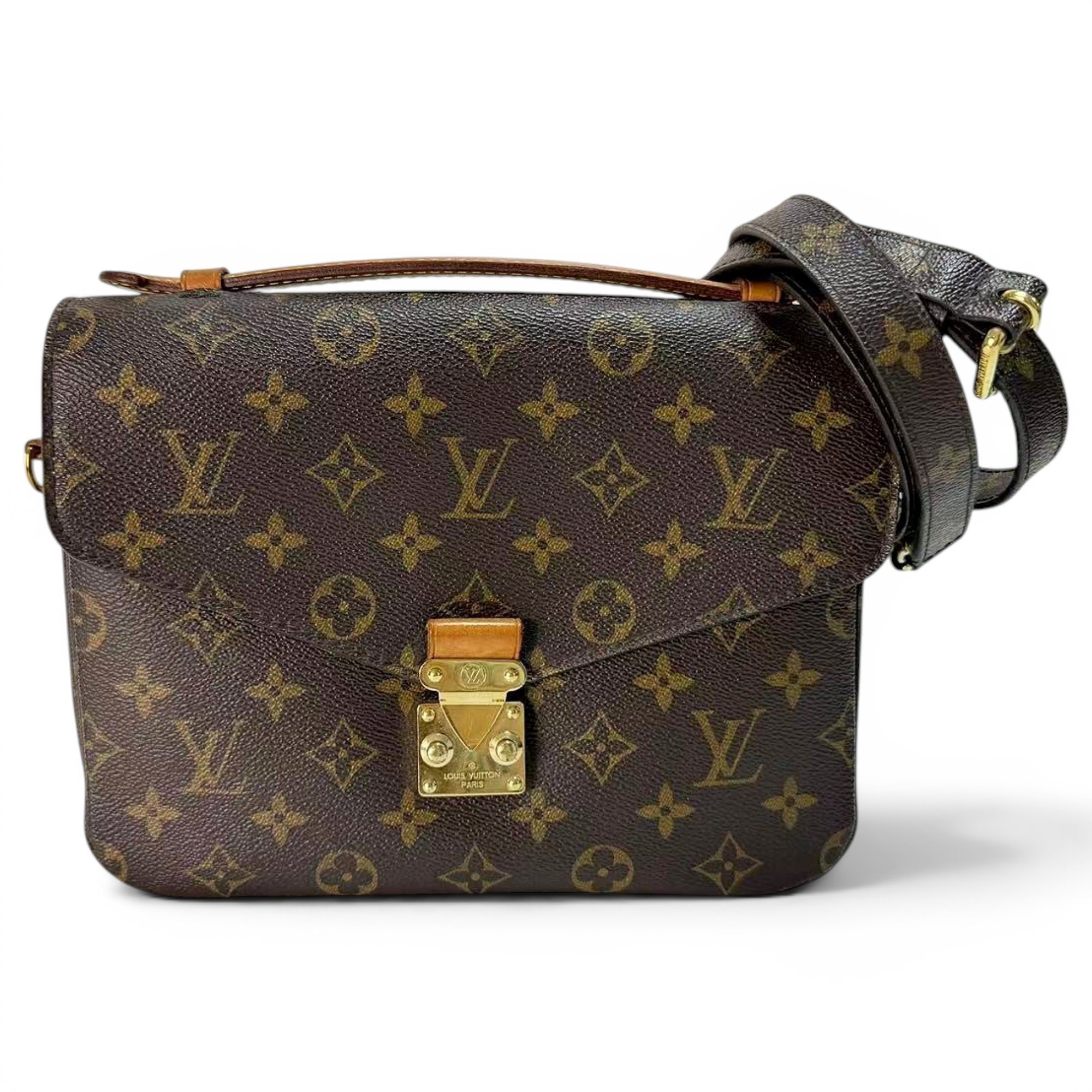 Metis leather crossbody bag