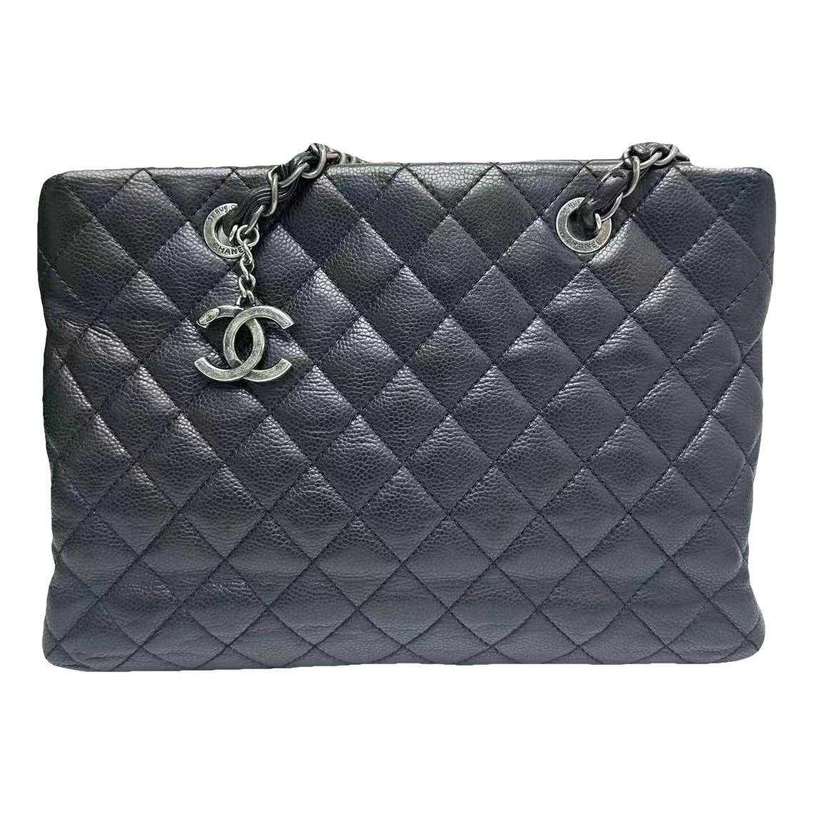 Petite Shopping Tote leather handbag