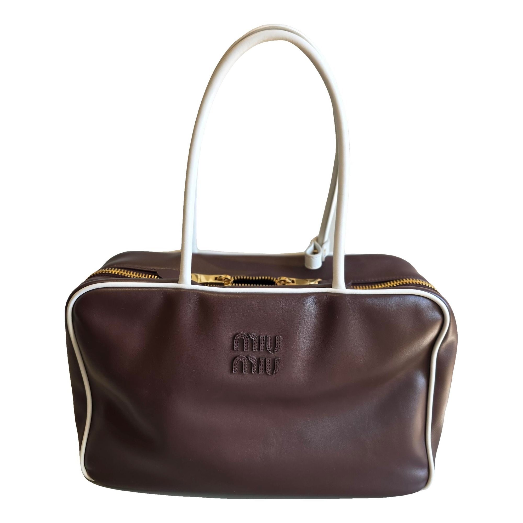 Beau leather handbag